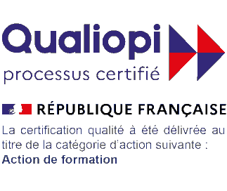Logo Qualiopi - Certificat au titre de l'action de formation